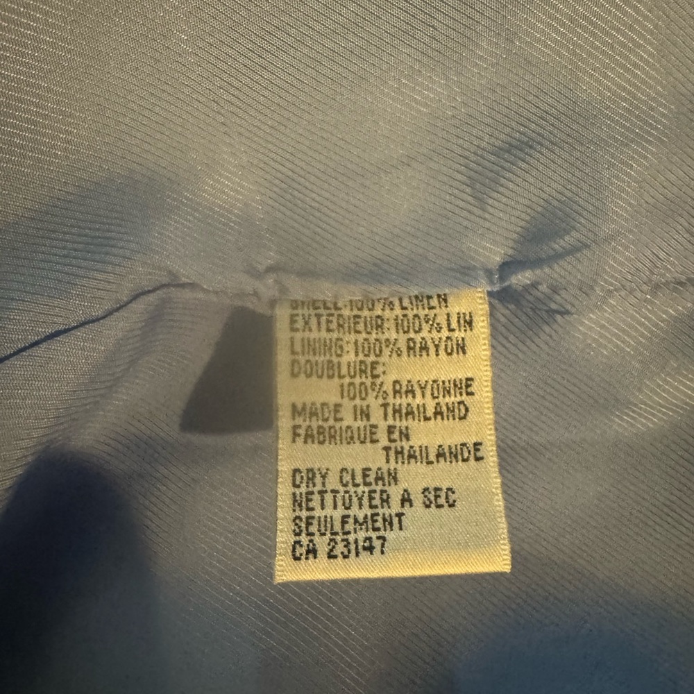 Talbots Women's Blazer - Light Blue - Picture 4 of 6